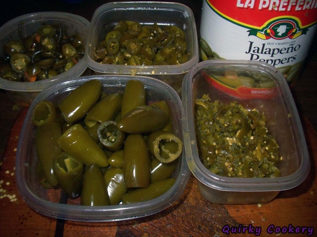Jalepano jalapeno peppers for poppers, spanish dishes, sliced diced chopped store them in the fridge in airtight containers