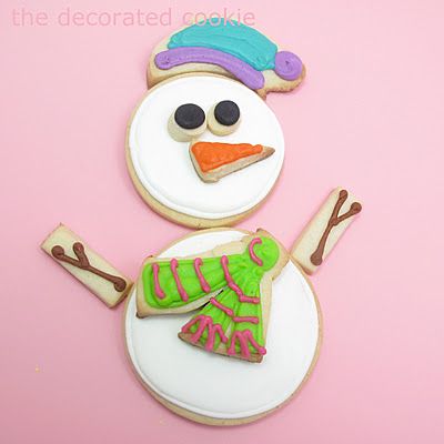 Do it yourself snowmen cookies