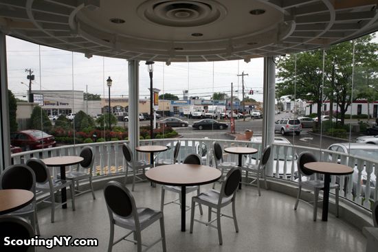 View from the McDonald's manshion in Hyde Park Long Island New York
