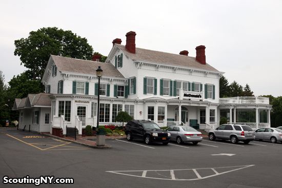 McDonald's mansion near Jericho Turnpike and Hyde Park in Long Island New York