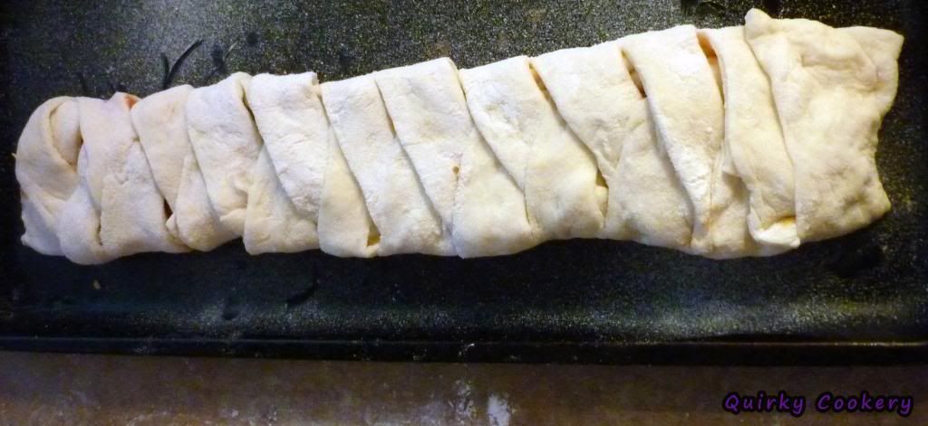 How to braid pizza dough