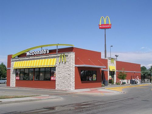 What McDonald's usually looks like