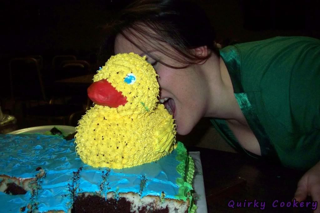 3d duck cake