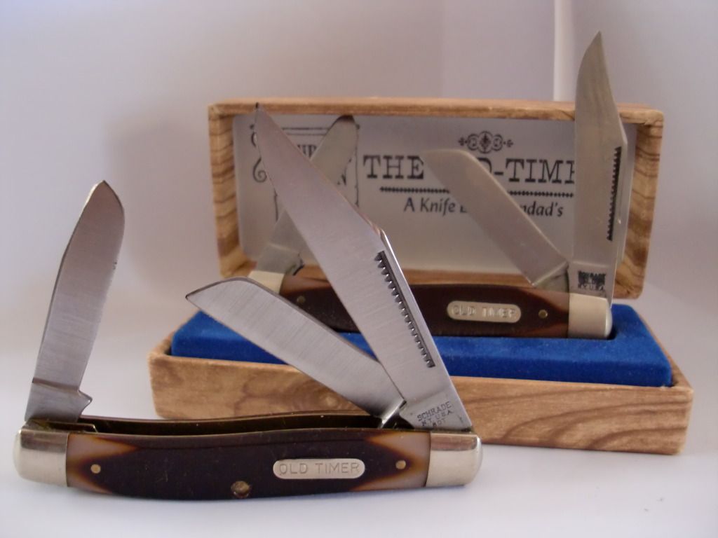 The history of the schrade 8ot from 1960 to the 2004 anniversary knives