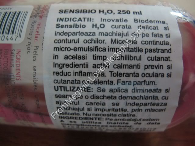 Solutie micelara Bioderma - Sensibio H2O