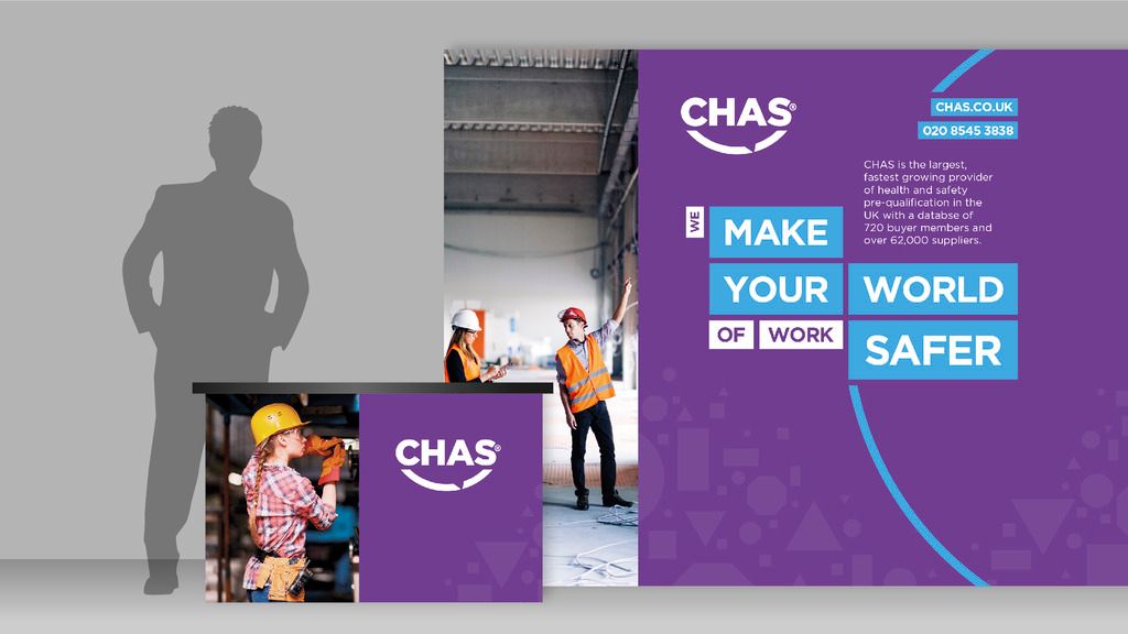 CHAS promotional stands 1