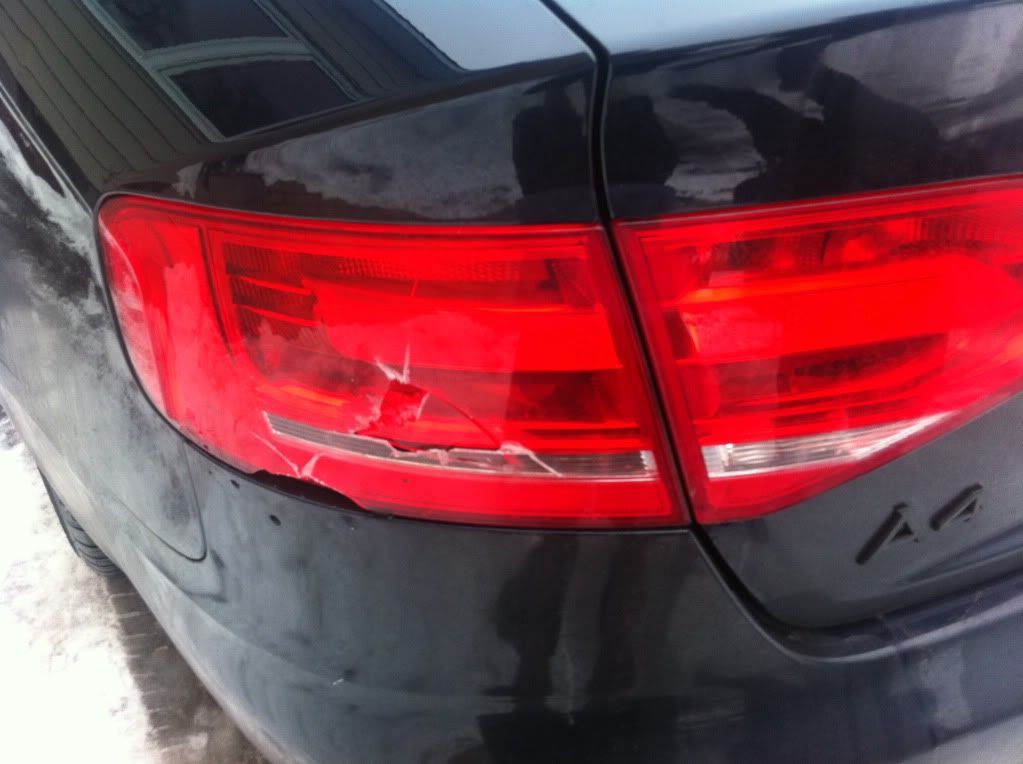 Cracked Tailight, tail light advice wanted.