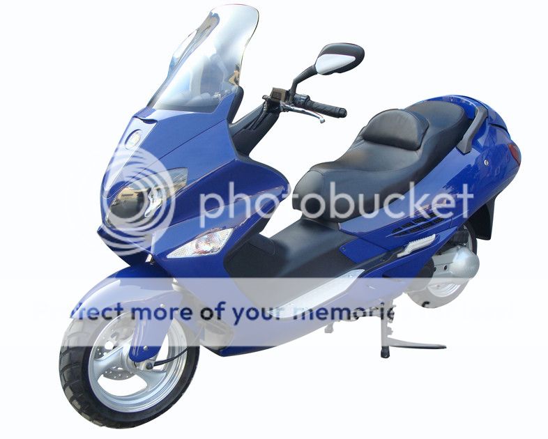Cougar Cycle LEGEND 250cc Scooter, 4 Stroke, Water Cooled,Single Cylinder