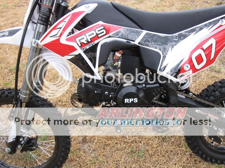Buy RPS EGL07 125cc Dirt Bike, Manual, 4 Speed Transmission, Single