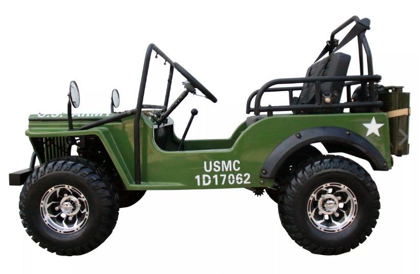 Mini Jeep Gas Golf Cart 125cc