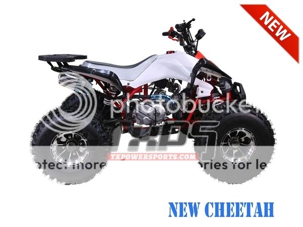 Tao Tao 125 ATV ata-125 NEW CHEETAH | TaoTao NEW CHEETAH 125cc Online