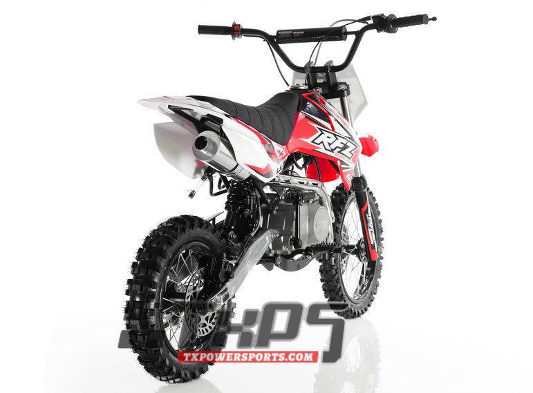 Cougar Cycle DB-X4 RFZ 110cc RACING DIRT BIKE, 4 Stroke Air Cooled, Single Cylinder