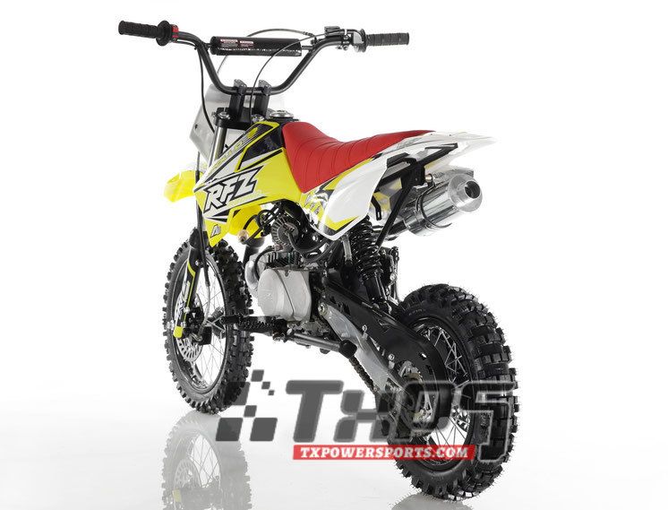 Cougar Cycle DB-X4 RFZ 110cc RACING DIRT BIKE, 4 Stroke Air Cooled, Single Cylinder