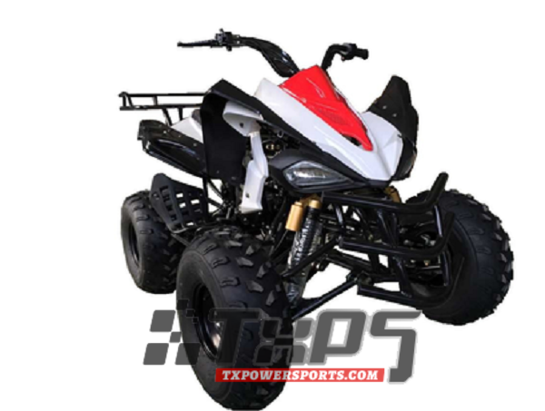 Cougar Cycle SPORT 125CC ATV, Air Cooled, 4-Stroke, 1-Cylinder, Automatic