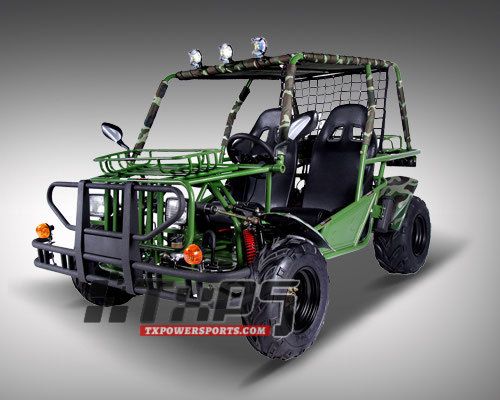 Cougar Cycle HUMMER 200cc Go Kart, 4 Stroke / Single Cylinder/ Fully Auto With Reverse