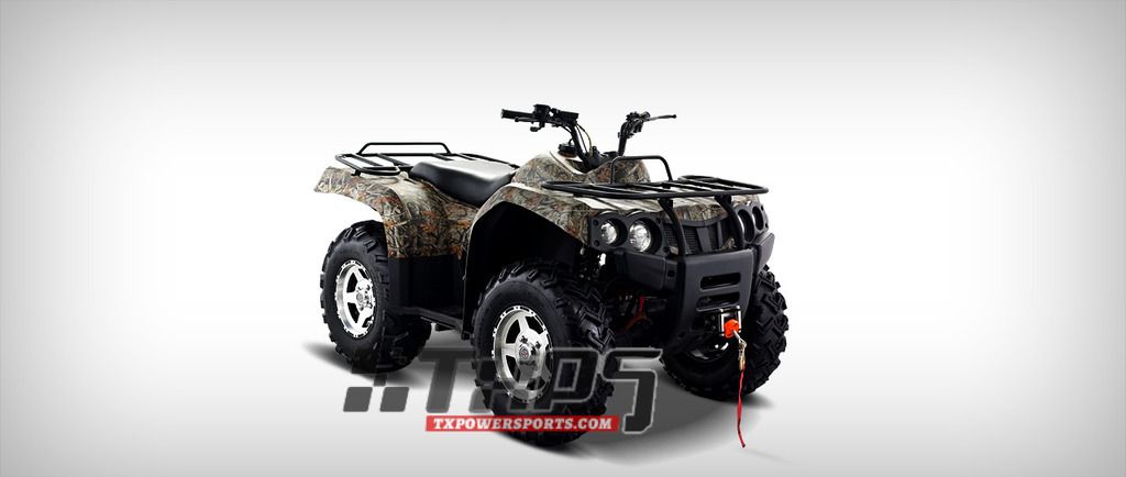 New HiSun Forge 400 ATV, 2WD/4WD