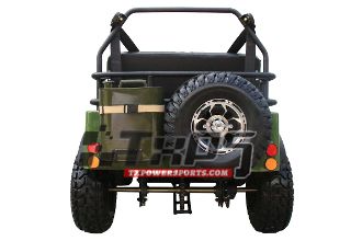 Gas Golf Cart 125cc Jeep Mini Truck Elite Edition With 3 Speed