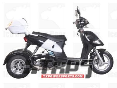 Cougar Cycle ACE (PST150-12) Trikes, 4 Stroke,Single Cylinder,Air-Forced Cool