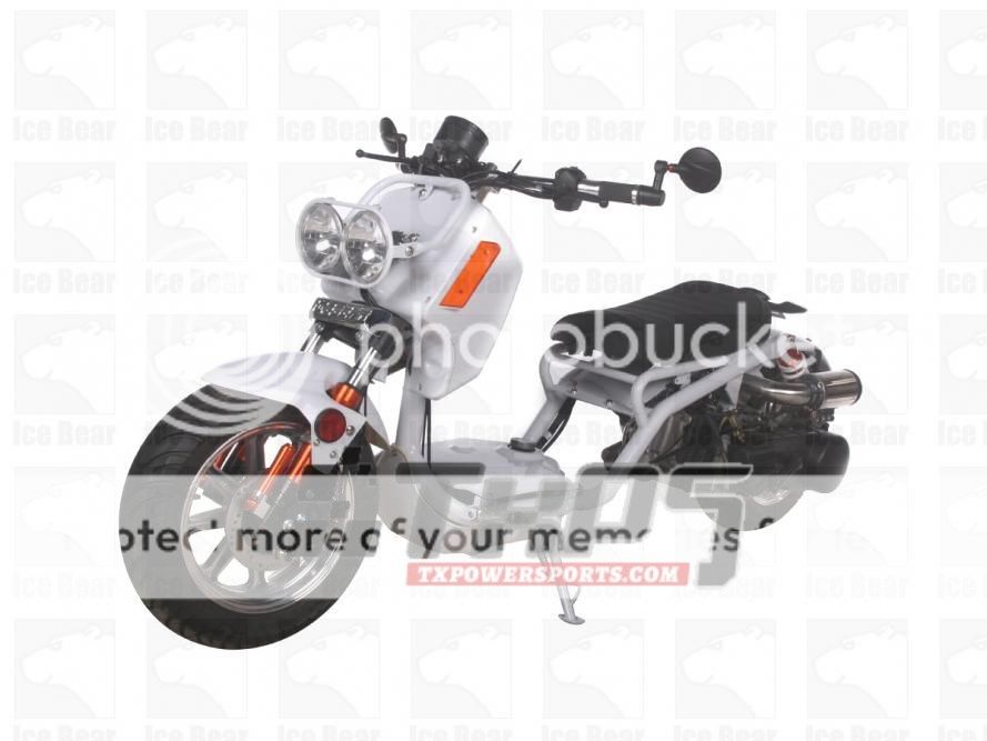 ICE BEAR "GEN IV MADDOG" 150cc Scooter Street Bike
