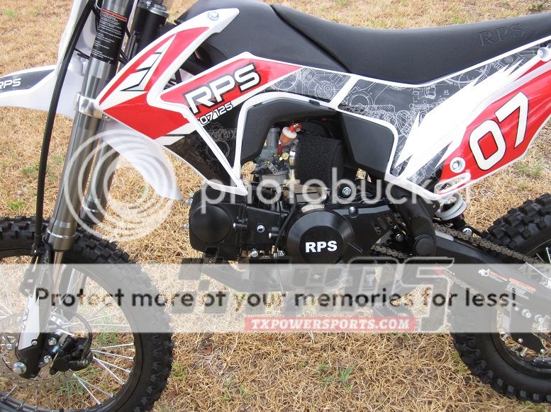 Buy RPS EGL07 125cc Dirt Bike, Manual, 4 Speed Transmission, Single