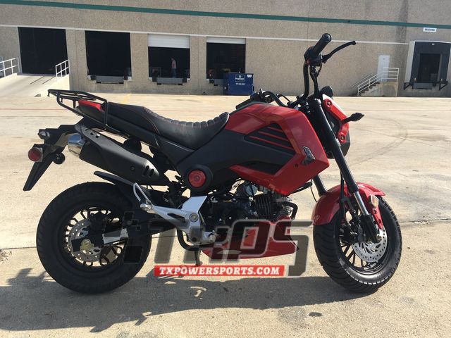 125cc Boom Motorcycle Moped Scooter w/ Manual Trans