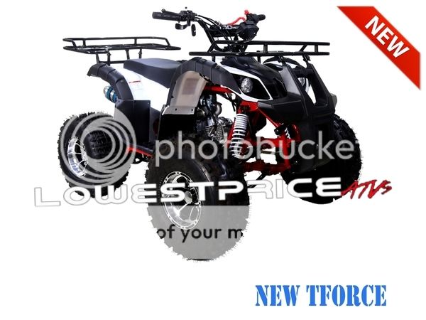 TaoTao 125CC NEW TFORCE Mid Size ATV, Automatic with Reverse, Air