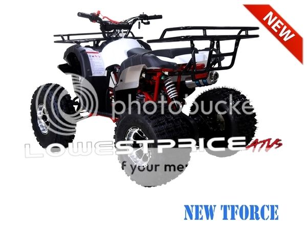 taotao 125cc new tforce mid size atv automatic with reverse