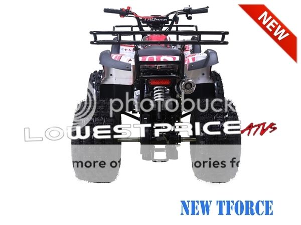 taotao 125cc new tforce mid size atv automatic with reverse