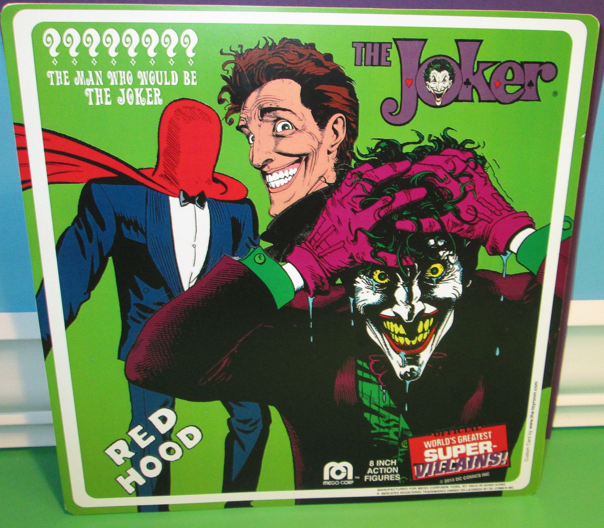 Joker and his Alter Ego Red Hood 2 pack
