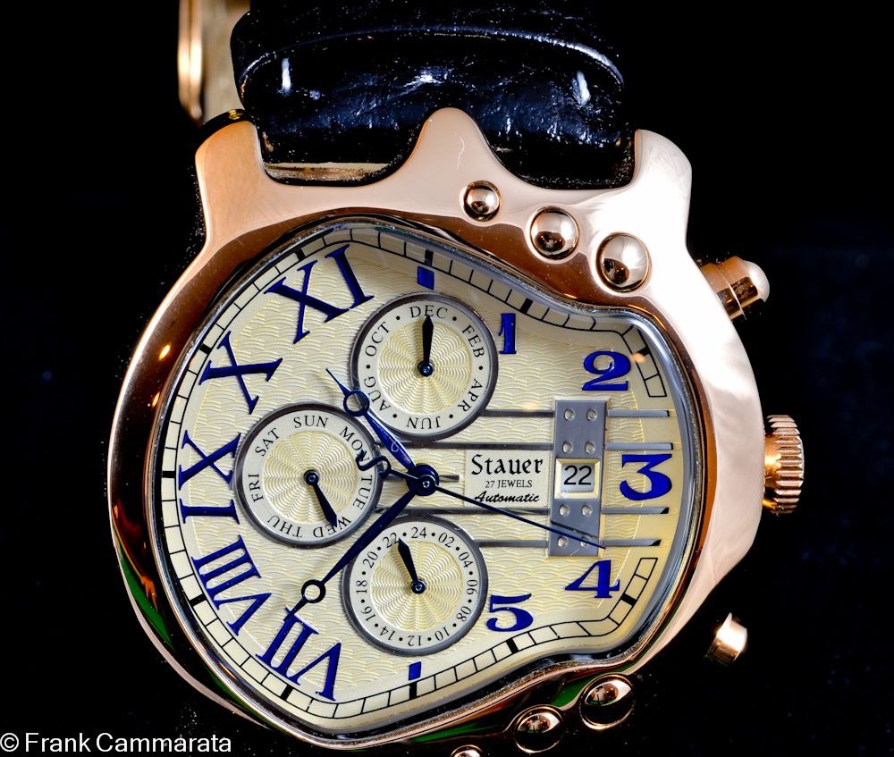 stauer guitar watch
